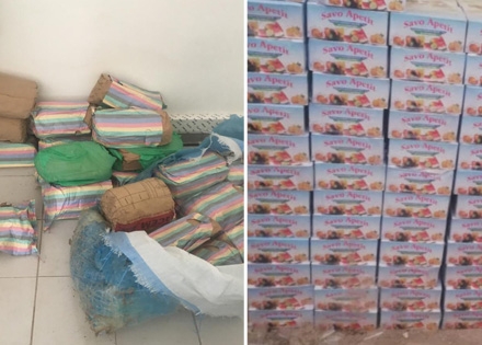 Seizure: 550 Kg of Indian hemp and drugstore’s products estimated at ten millions seized at the central customs