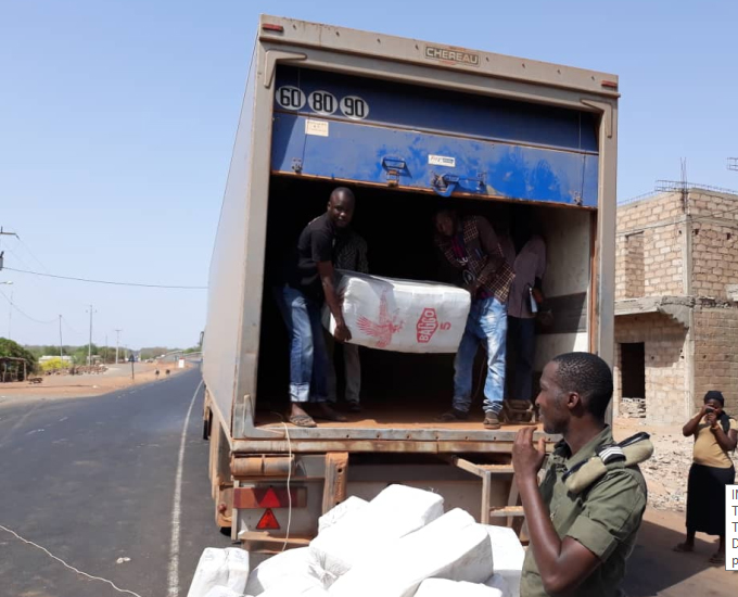 Fight against drug trafficking: A Record capture of 915 kg of Indian hemp at the Gouloumbou Unit