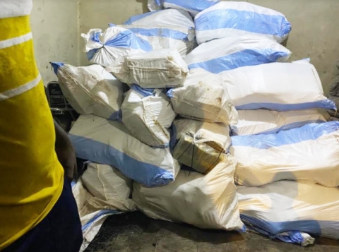 FIGHT AGAINST INTERNATIONAL DRUG TRAFFICKING: 2.282 t of Indian hemp seized in Koungheul