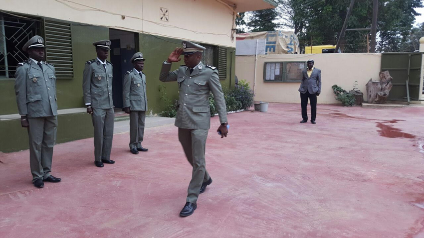 Flag raising ceremony at the GPRRF